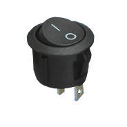 KD-606-2  Series Round Shape Rocker Switch