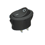 KD-606-3 Series Ellipse Shape Rocker Switch